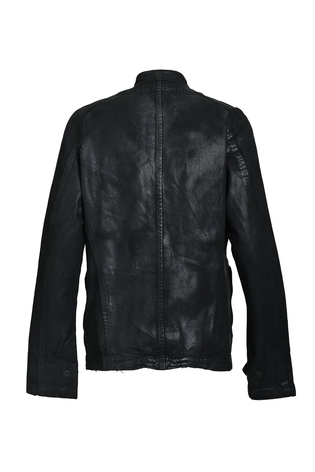12Oz Coating Denim Blouson / Blk Wax