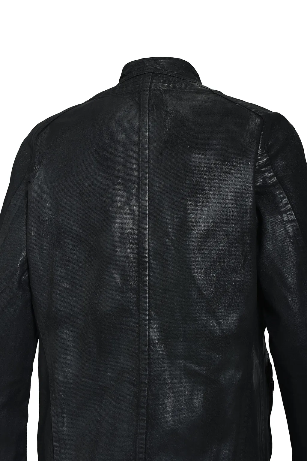 12Oz Coating Denim Blouson / Blk Wax