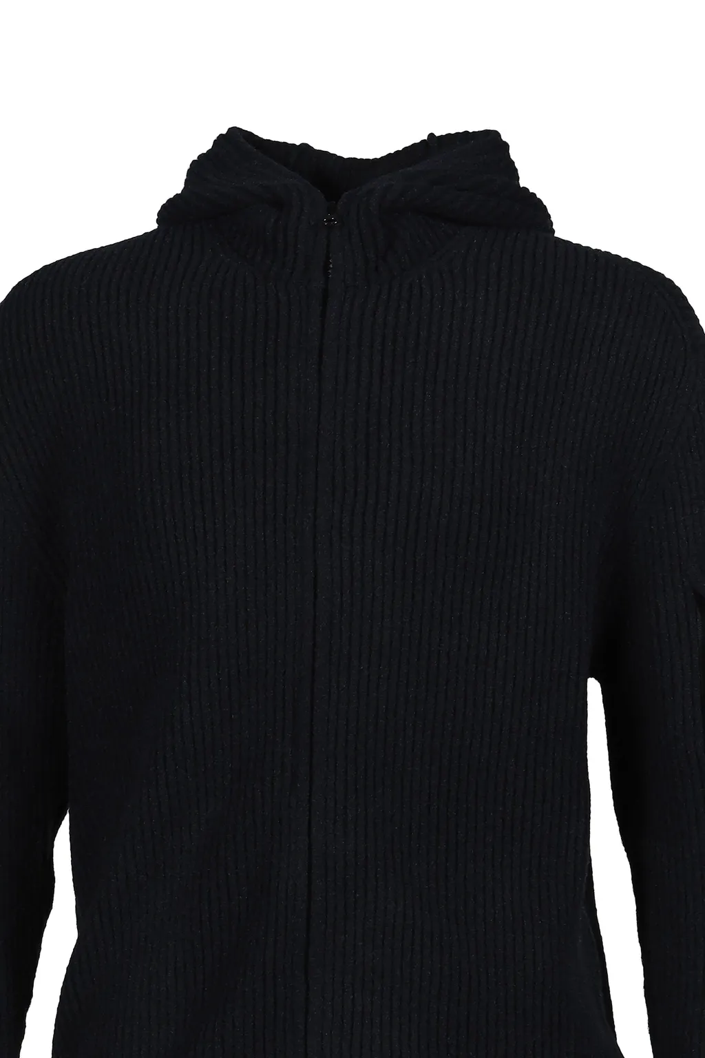 Knw Cardigan In Fleece Knit / Blk