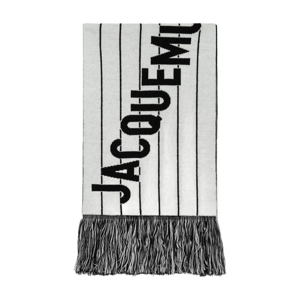 Jacquemus L'echarpe Liga Fringed Edge Scarf