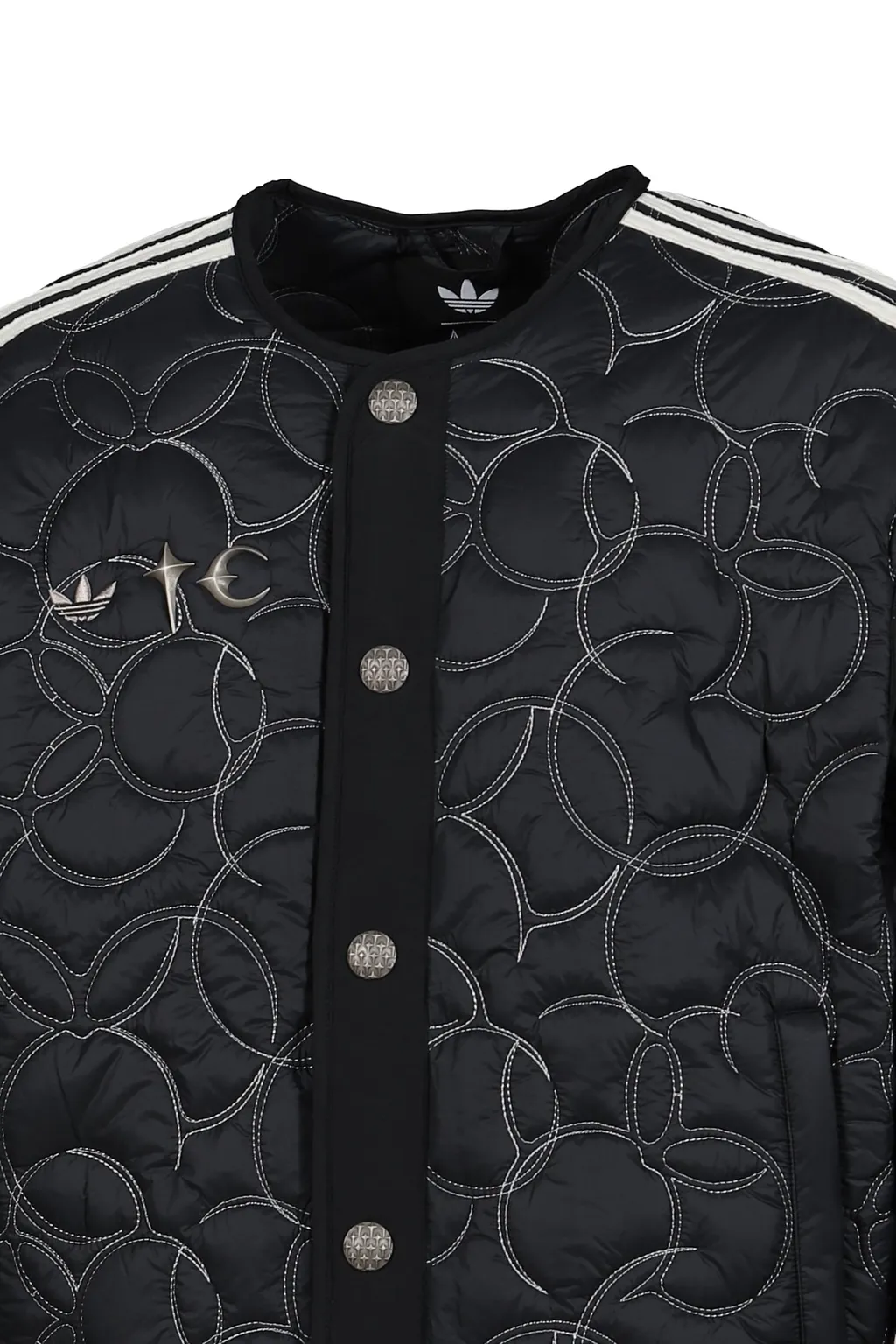 Tc Padded Jkt / Black/Sil Met