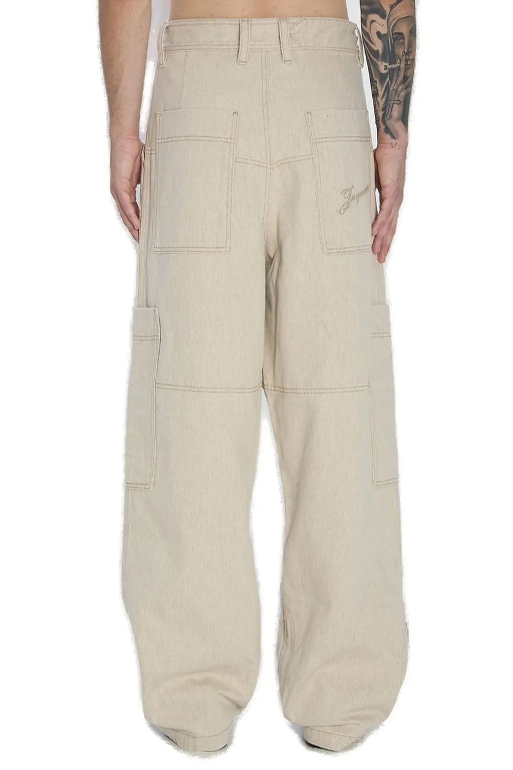 Jacquemus The Carré De-NÎMes Denim Cargo Pants