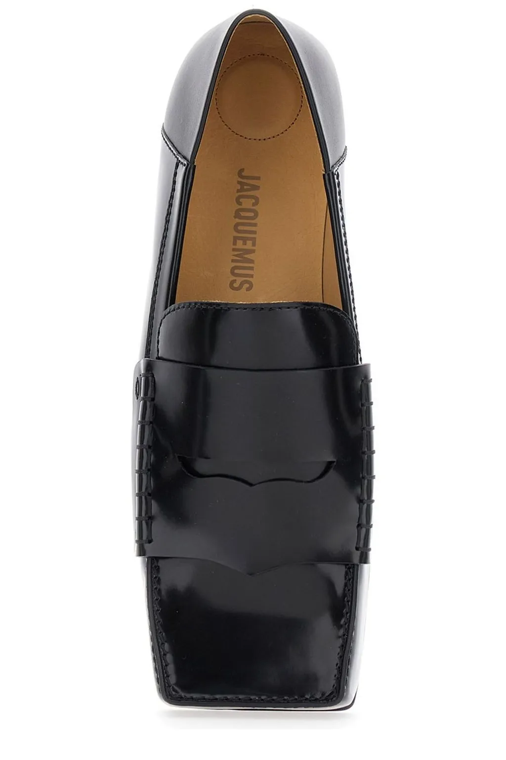 Jacquemus The Carré Square-Toe Loafers
