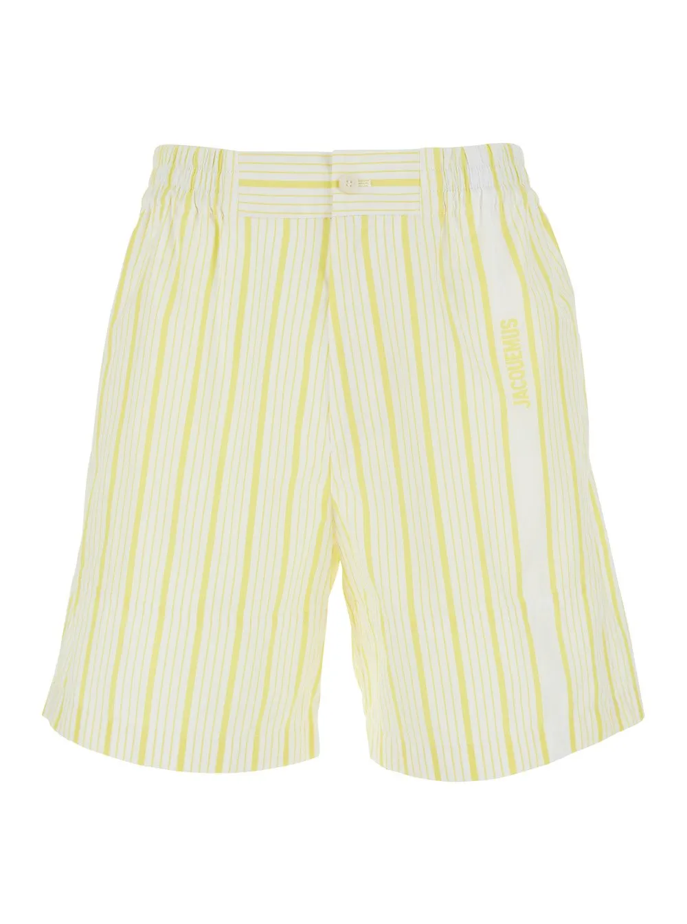 Jacquemus Logo Detailed Striped Shorts