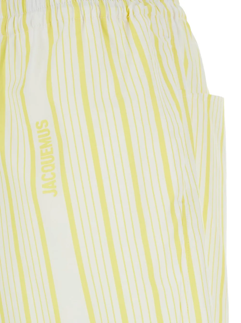 Jacquemus Logo Detailed Striped Shorts