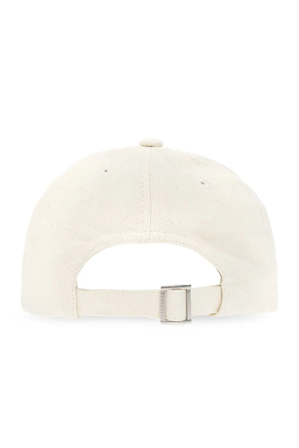 Jacquemus Logo Embroidered Curved Peak Baseball Cap