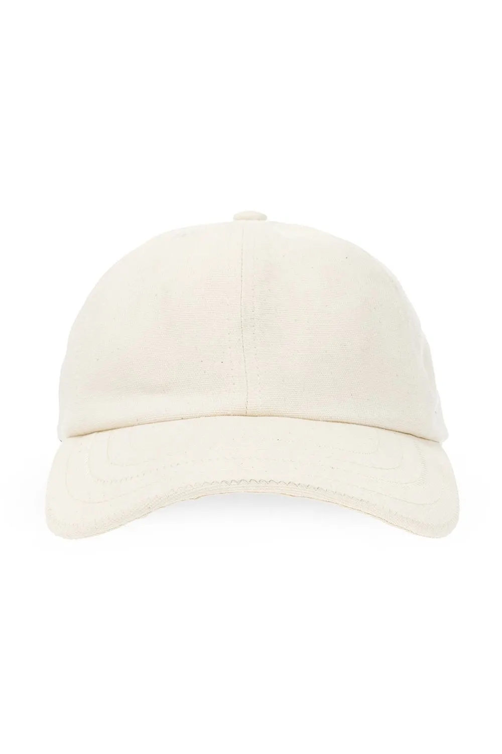 Jacquemus Logo Embroidered Curved Peak Baseball Cap