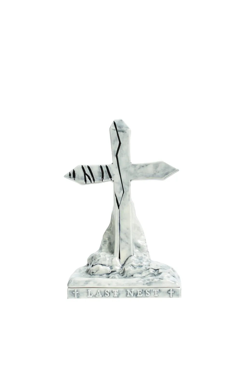 Cross Incense Chamber / Wht