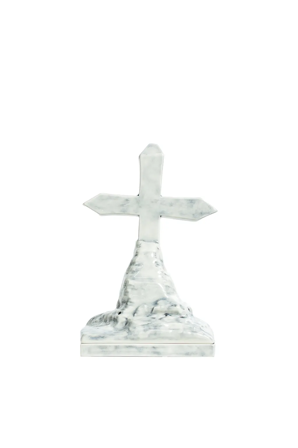Cross Incense Chamber / Wht