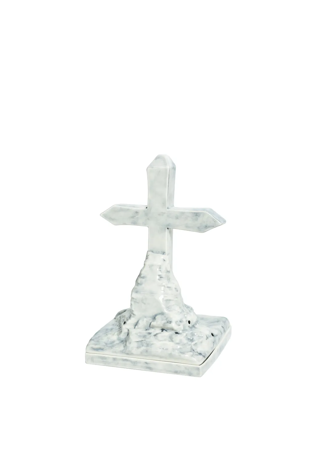 Cross Incense Chamber / Wht
