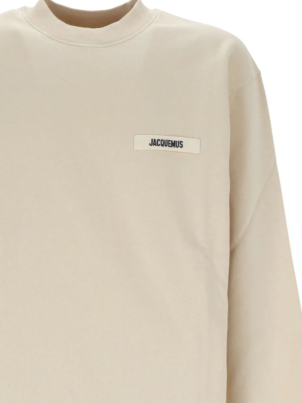 Jacquemus Logo Patch Crewneck Sweatshirt