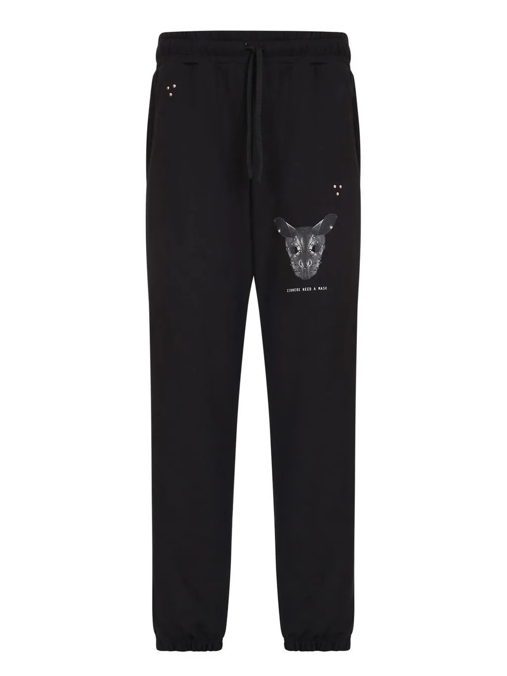 Ihs Rabbit Pants With Sporty Graphic Motif
