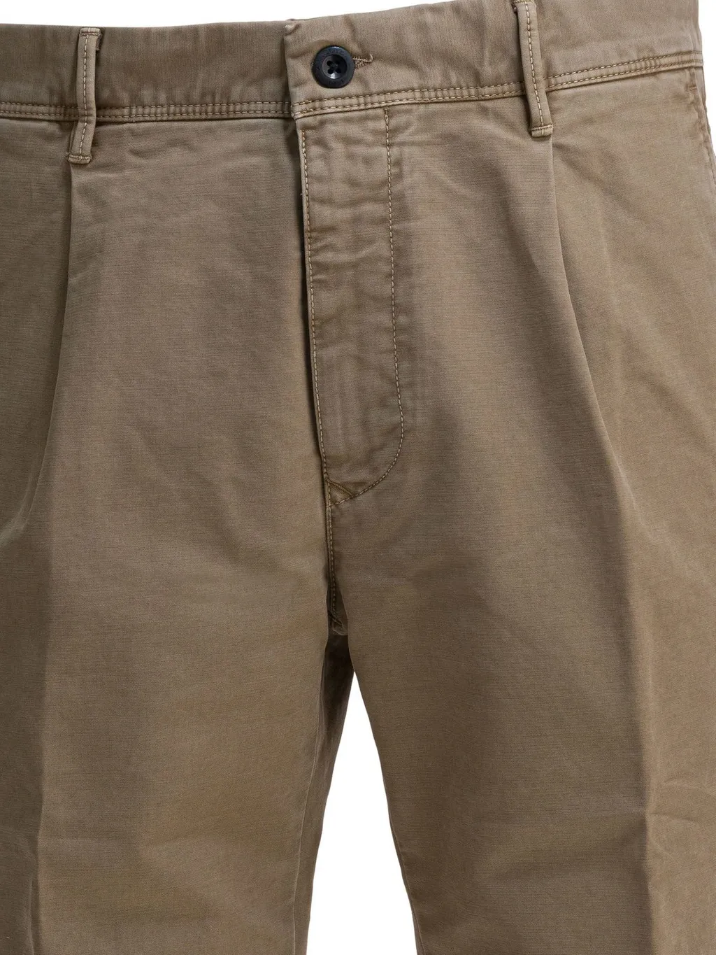 Incotex Tapered Fit Pleated Pants