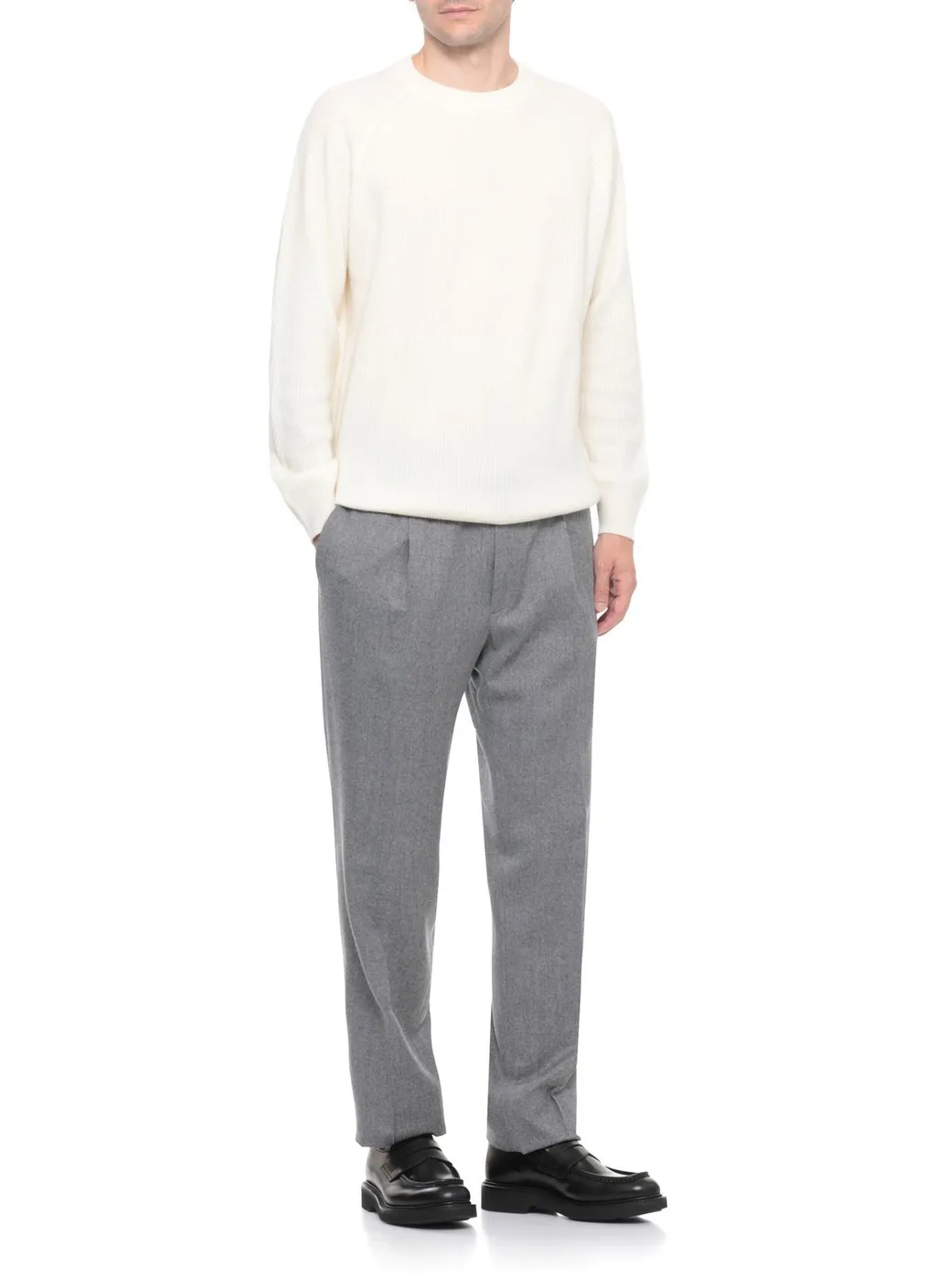 Incotex Drawstring Wool Pants