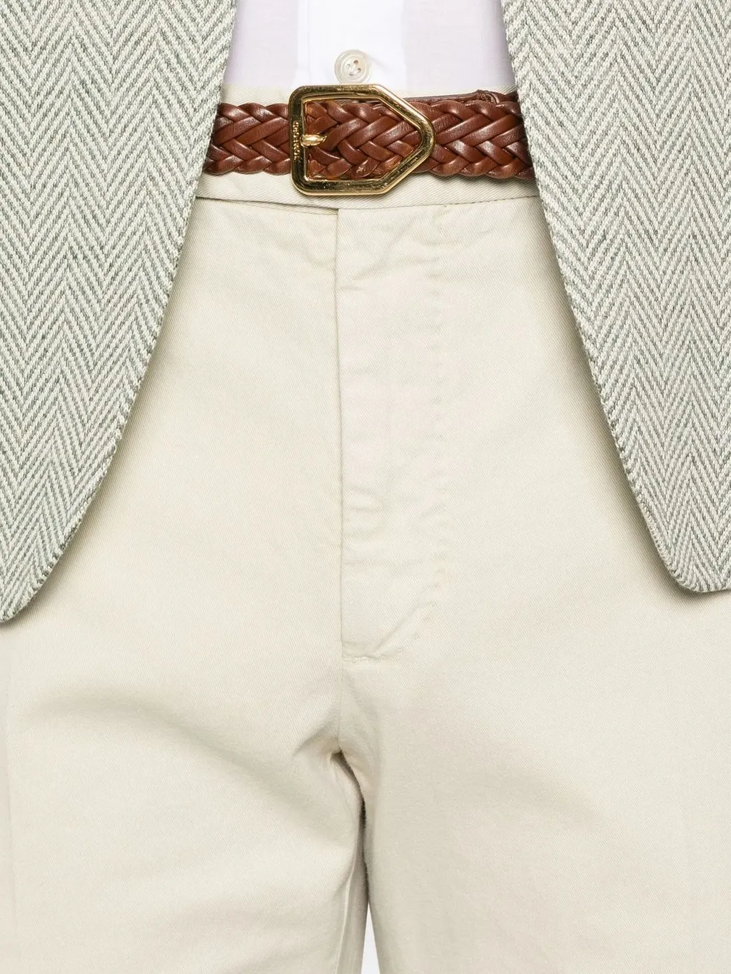 Incotex Buttoned Cotton Pants