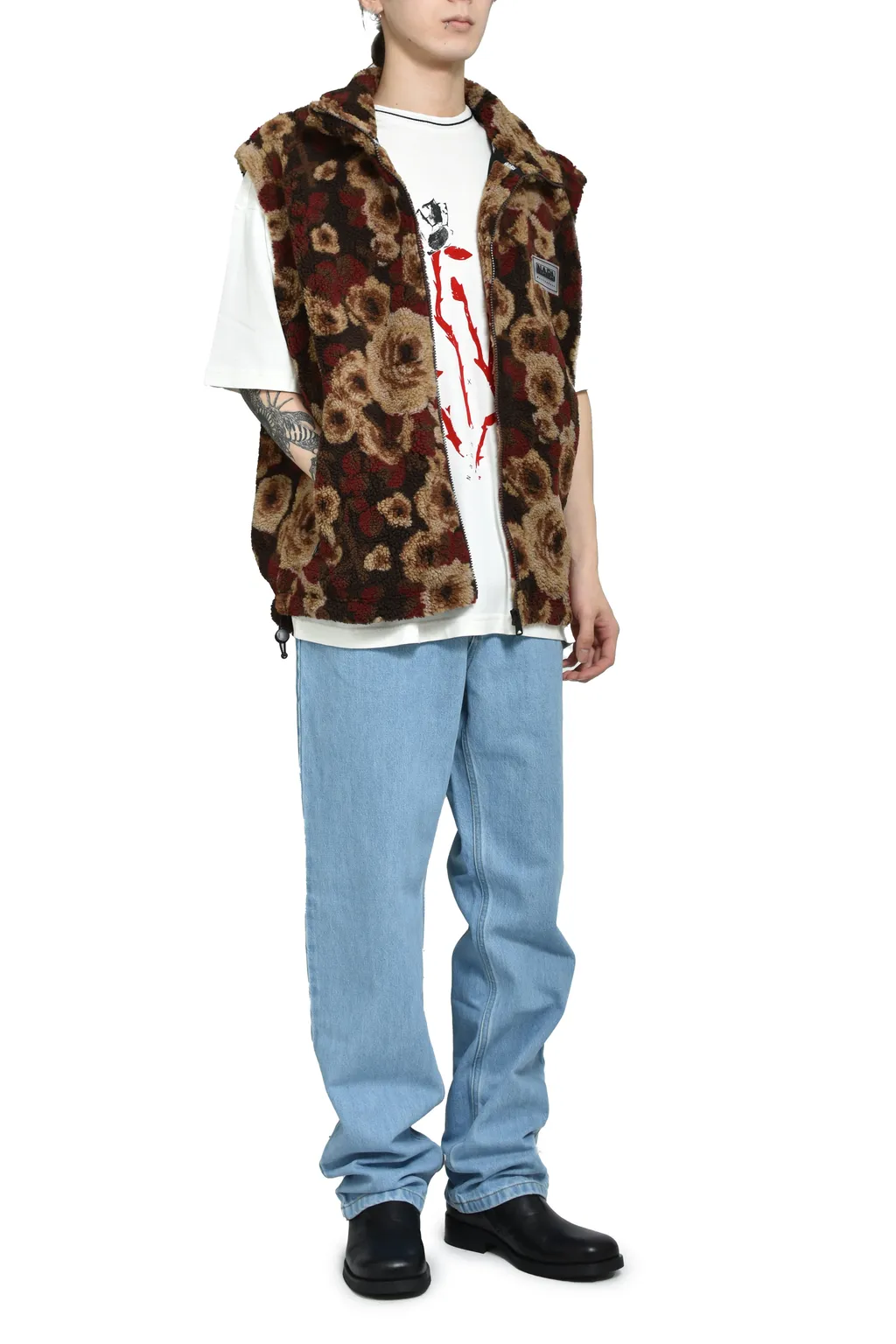 T-Emin Jacquard Vest / Brw