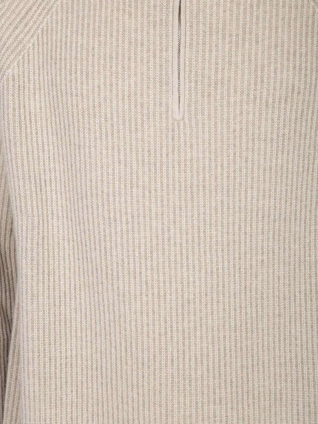 Incotex Ribbed High Collar Knitwear