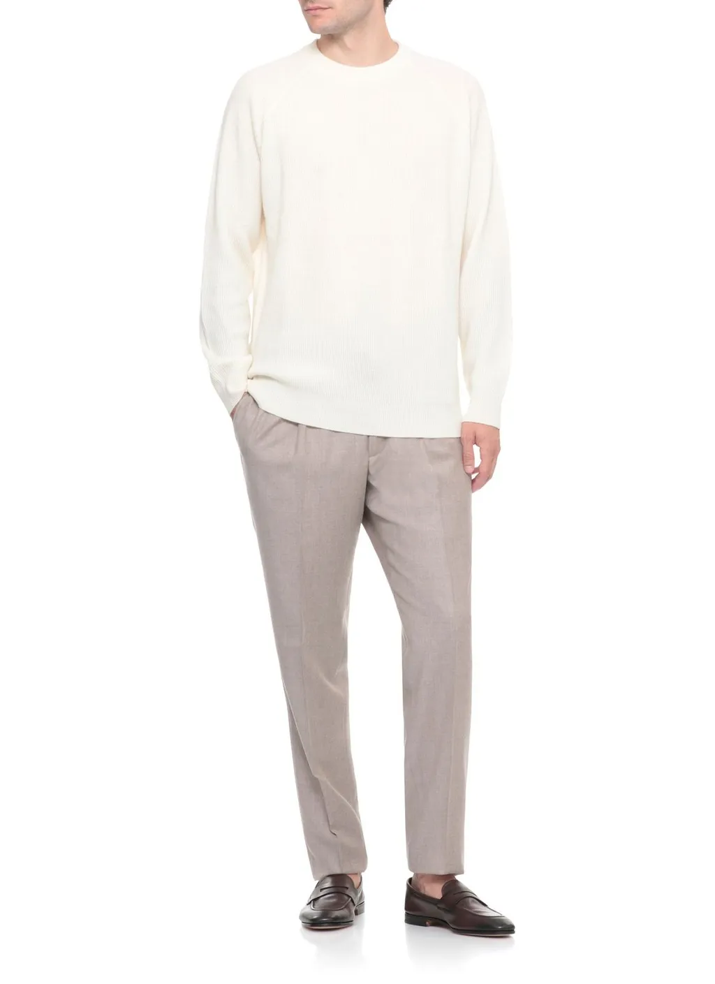 Incotex Drawstring Virgin Wool Pants