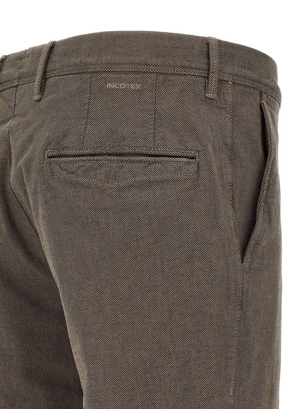 Incotex Micro Check Slim Pants