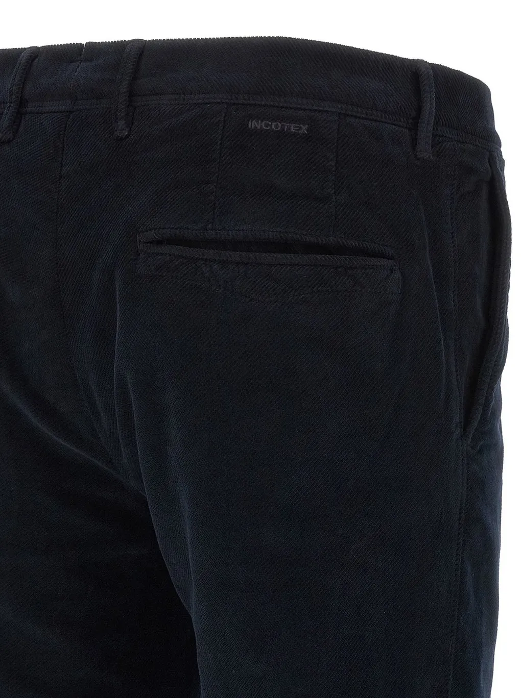 Incotex Diagonal Velvet Pants