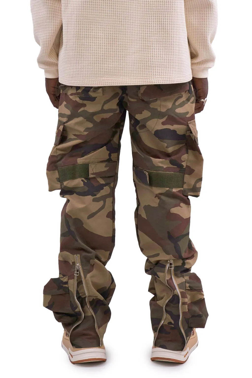 Nylon Holster Cargo Pants / Camo
