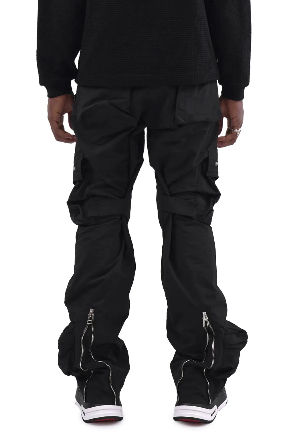 Nylon Holster Cargo Pants / Blk