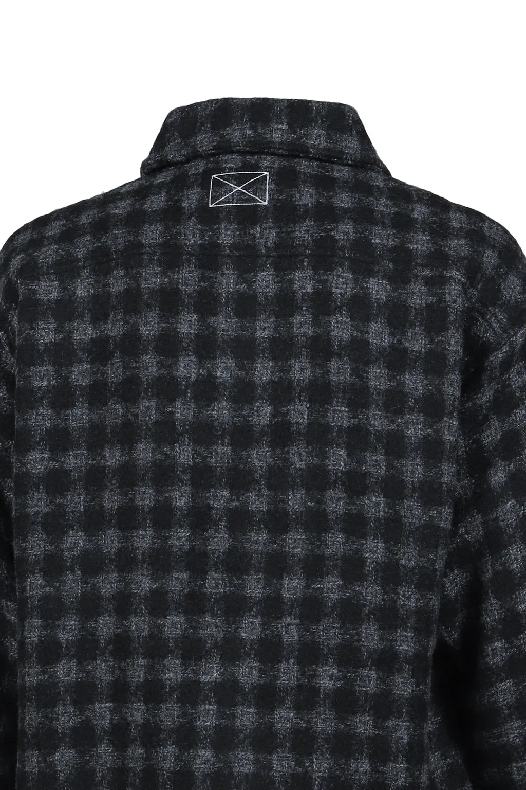 Military Check Jacket / Black
