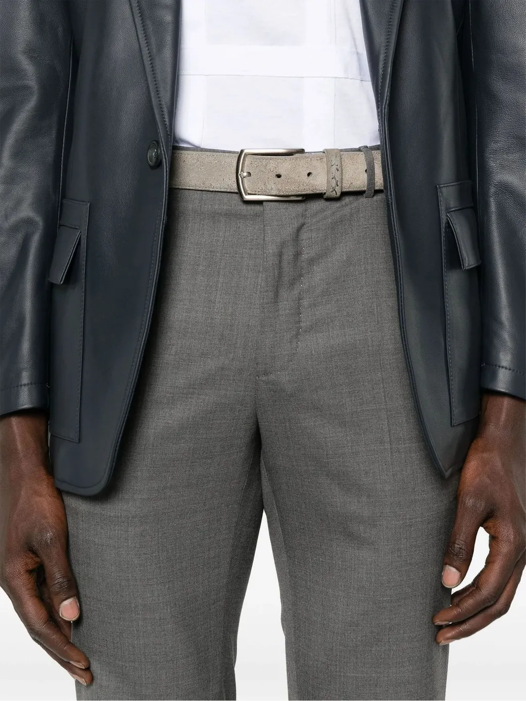 Incotex Melange Effect Pants