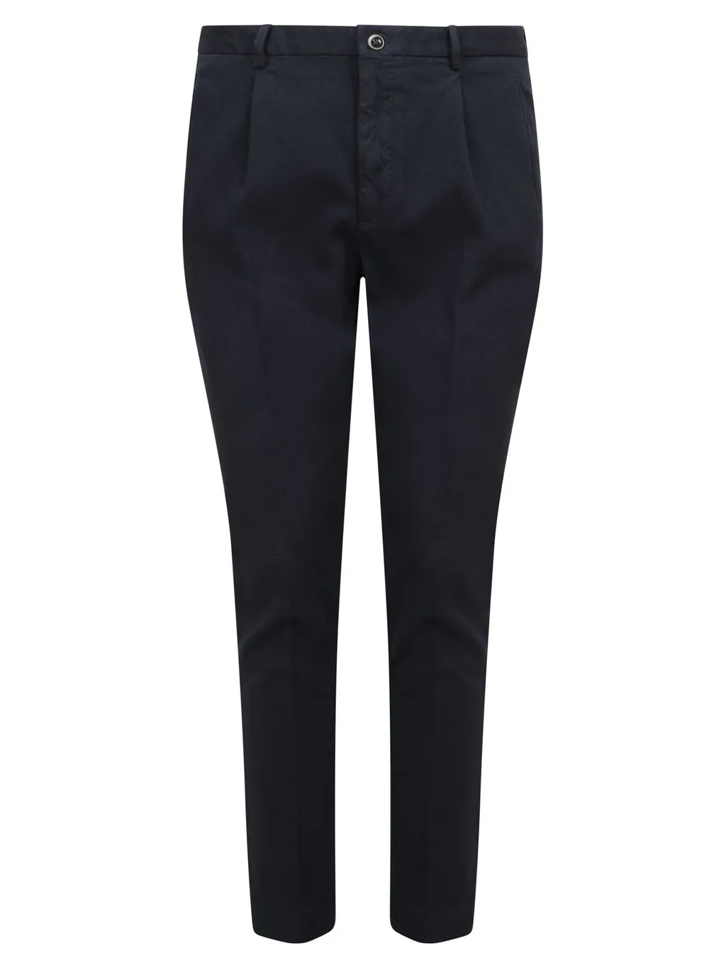 Incotex Straight-Leg Logo Patch Pants