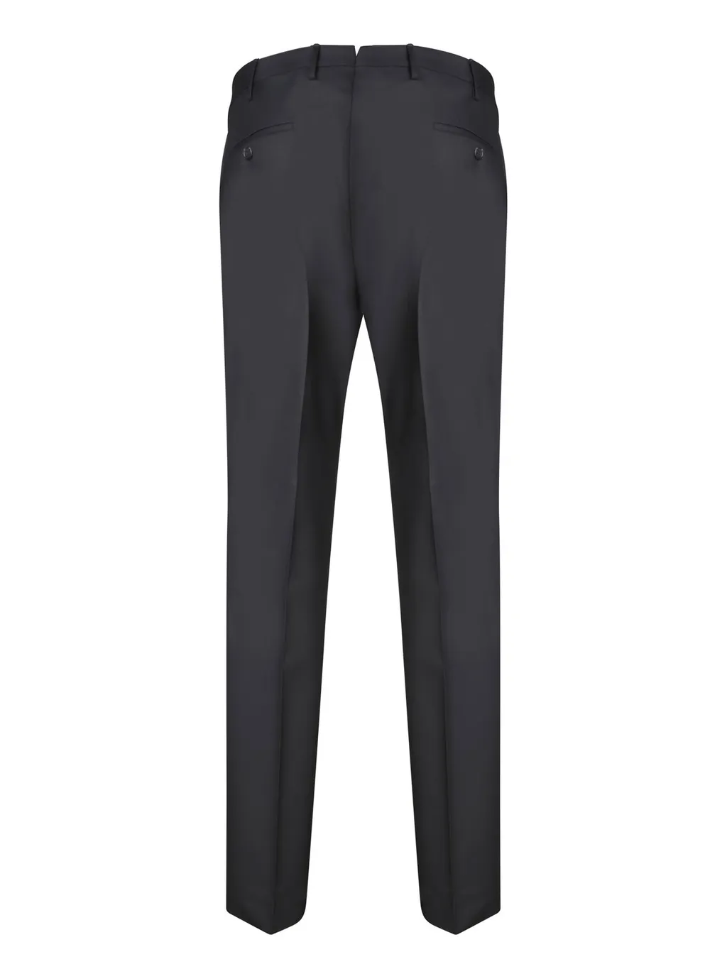 Incotex Tapered Wool Trousers With Zip Closure