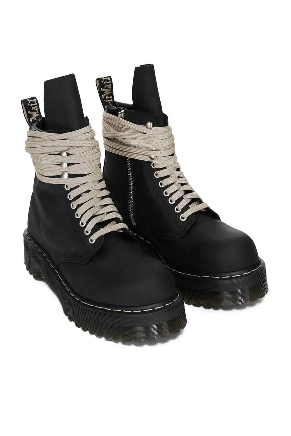 Quad Sole Steel Toe Boot / Blk