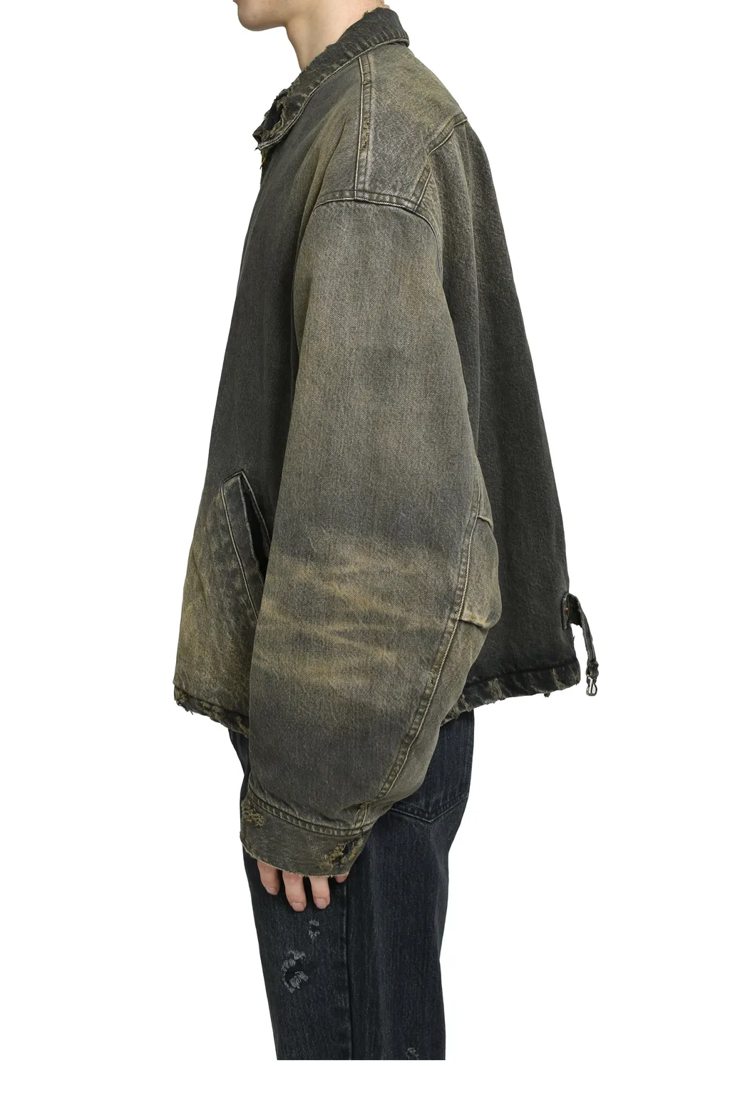 Denim Work Blouson / Black