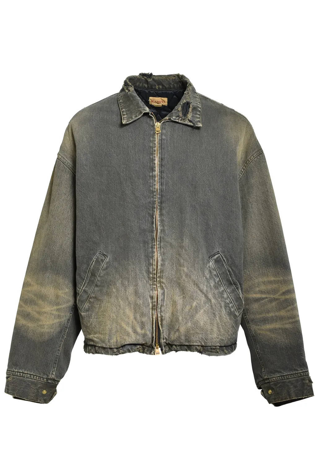 Denim Work Blouson / Black