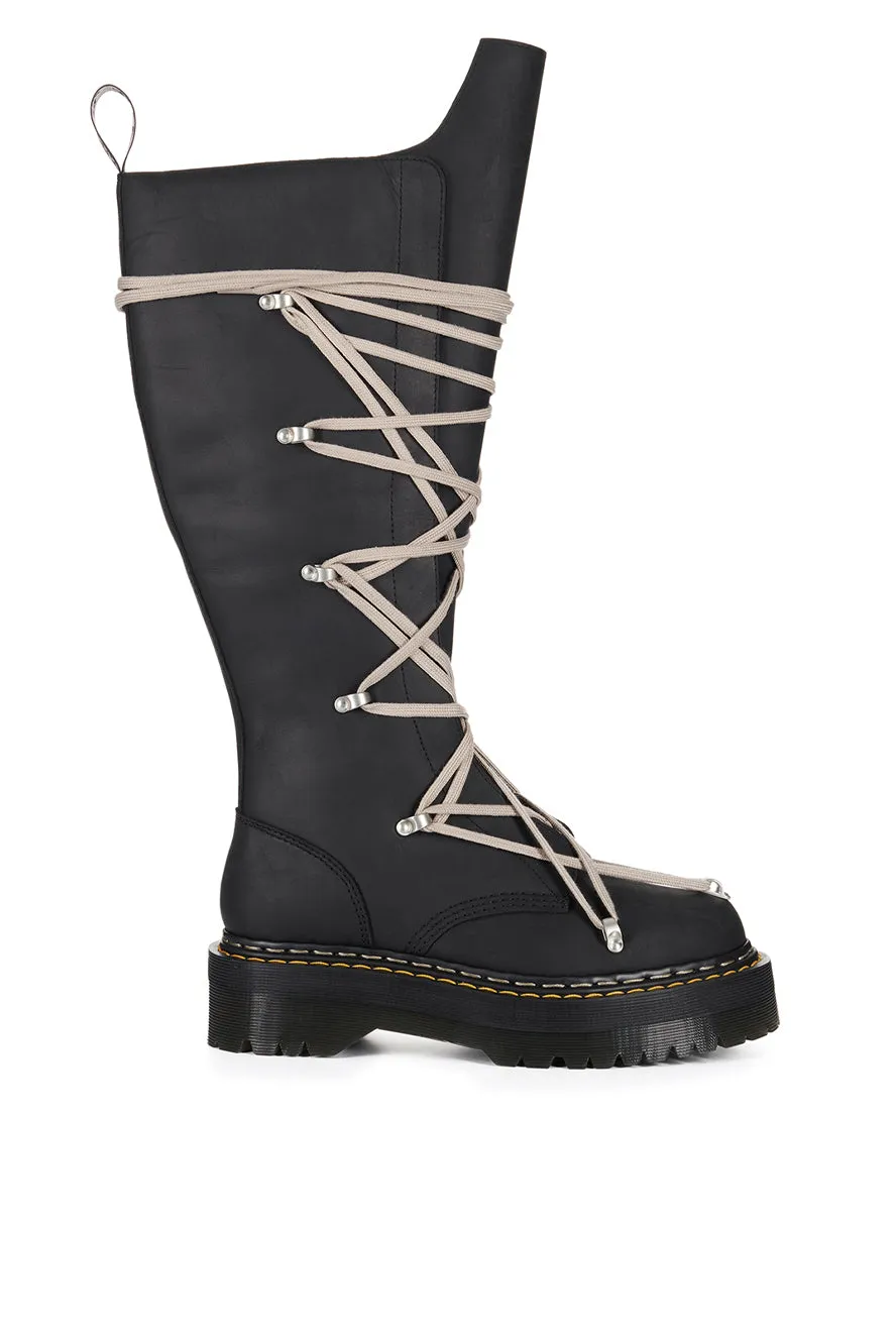 1B60 Quad Sole Pentalace Boot / Blk
