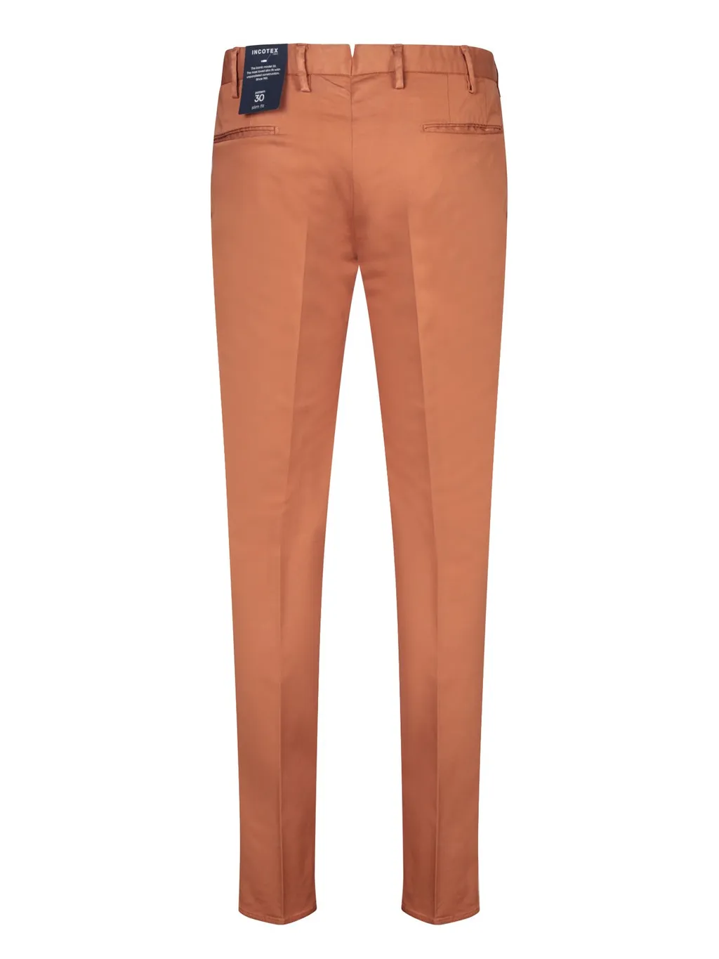 Incotex Slim Fit Front Zip Button Pants