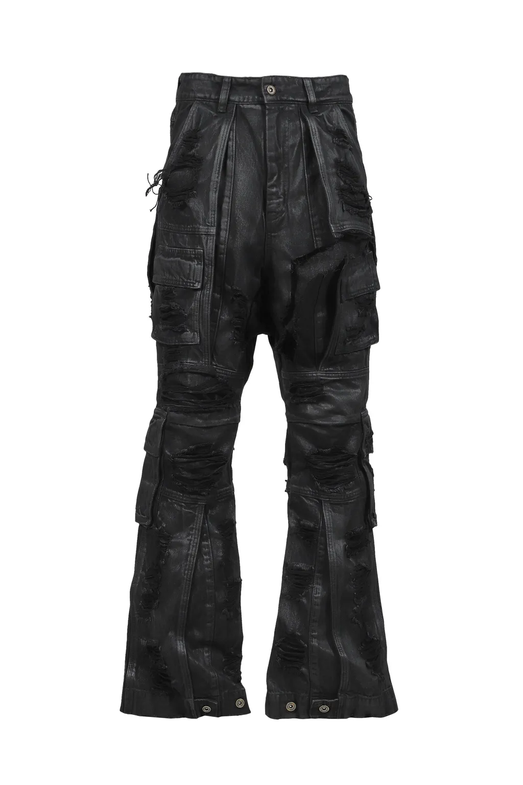Black Double-Layer Trousers / Blk
