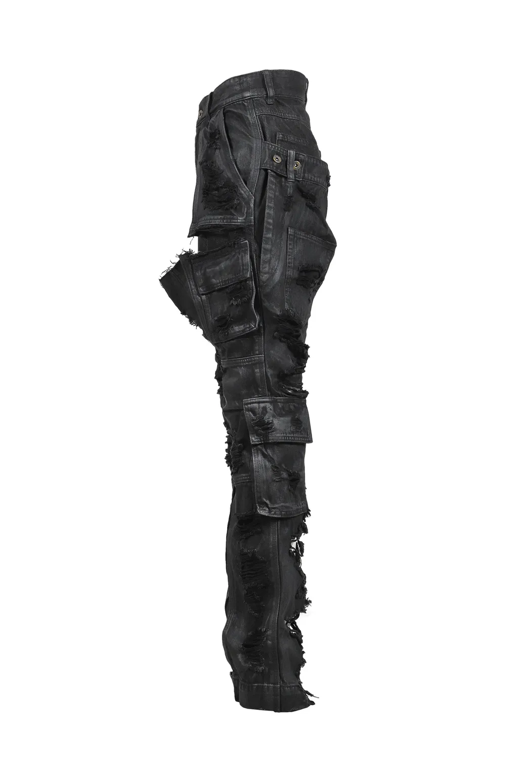 Black Double-Layer Trousers / Blk
