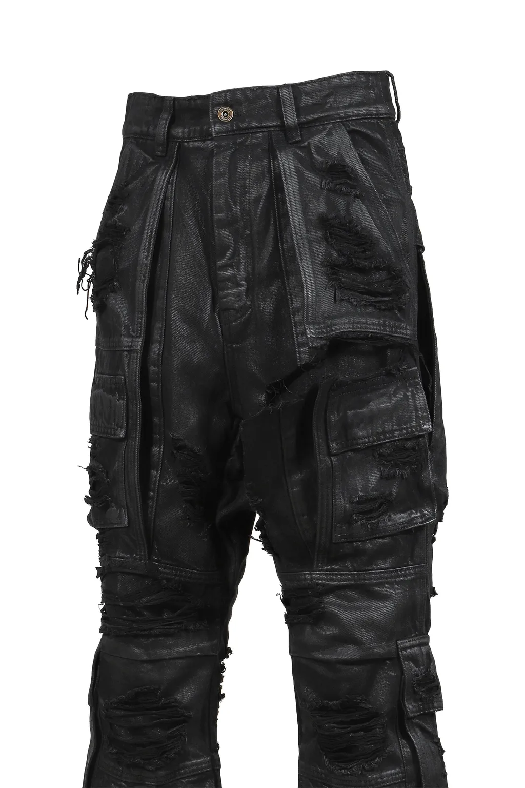 Black Double-Layer Trousers / Blk