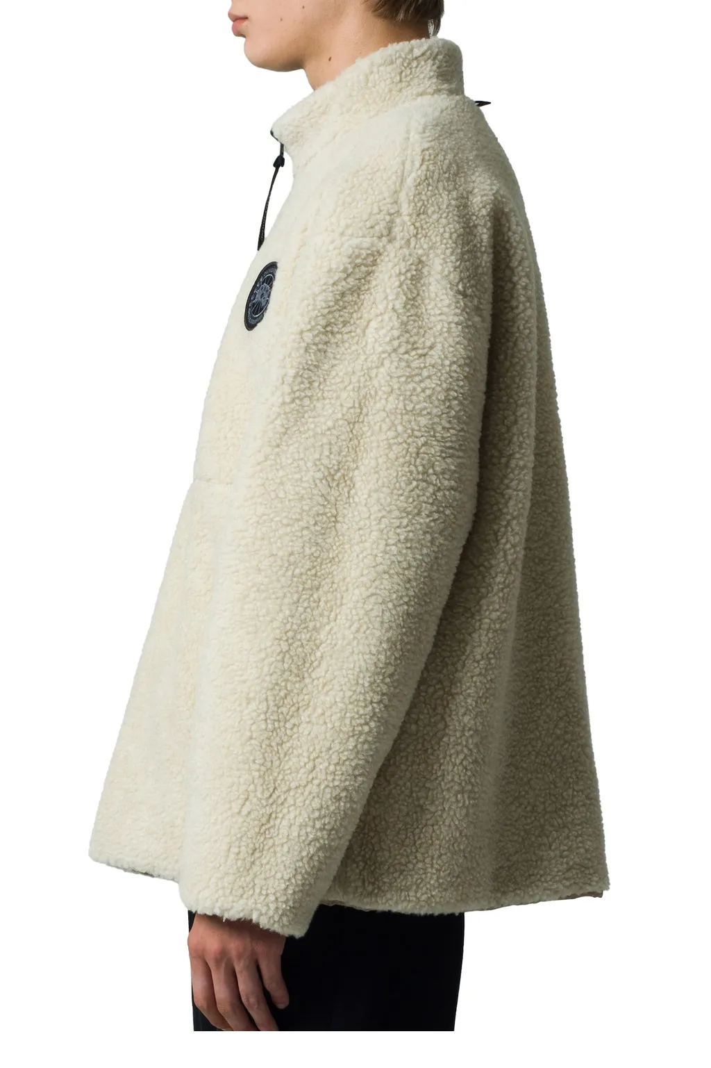 Kinross Reversible Fleece Jacket Black Label Fusion / Tan