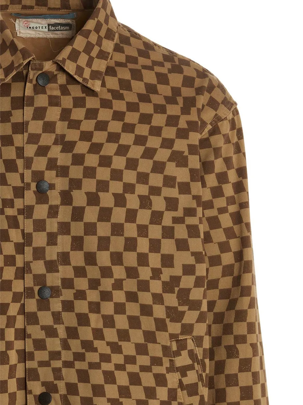 Incotex Check Pattern Overshirt