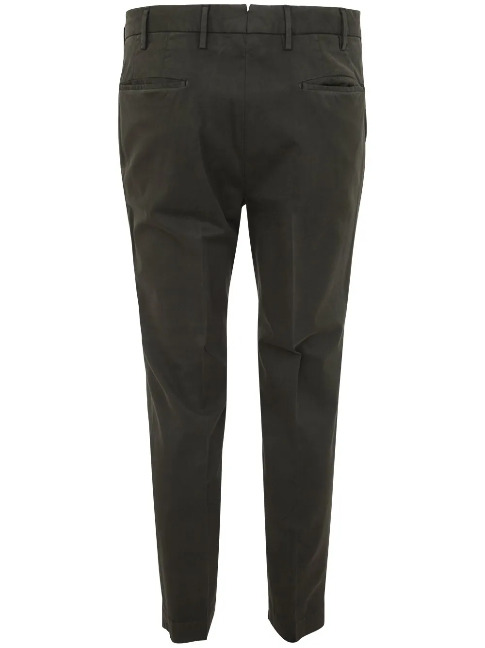 Incotex Low-Rise Straight-Leg Slim-Cut Trousers