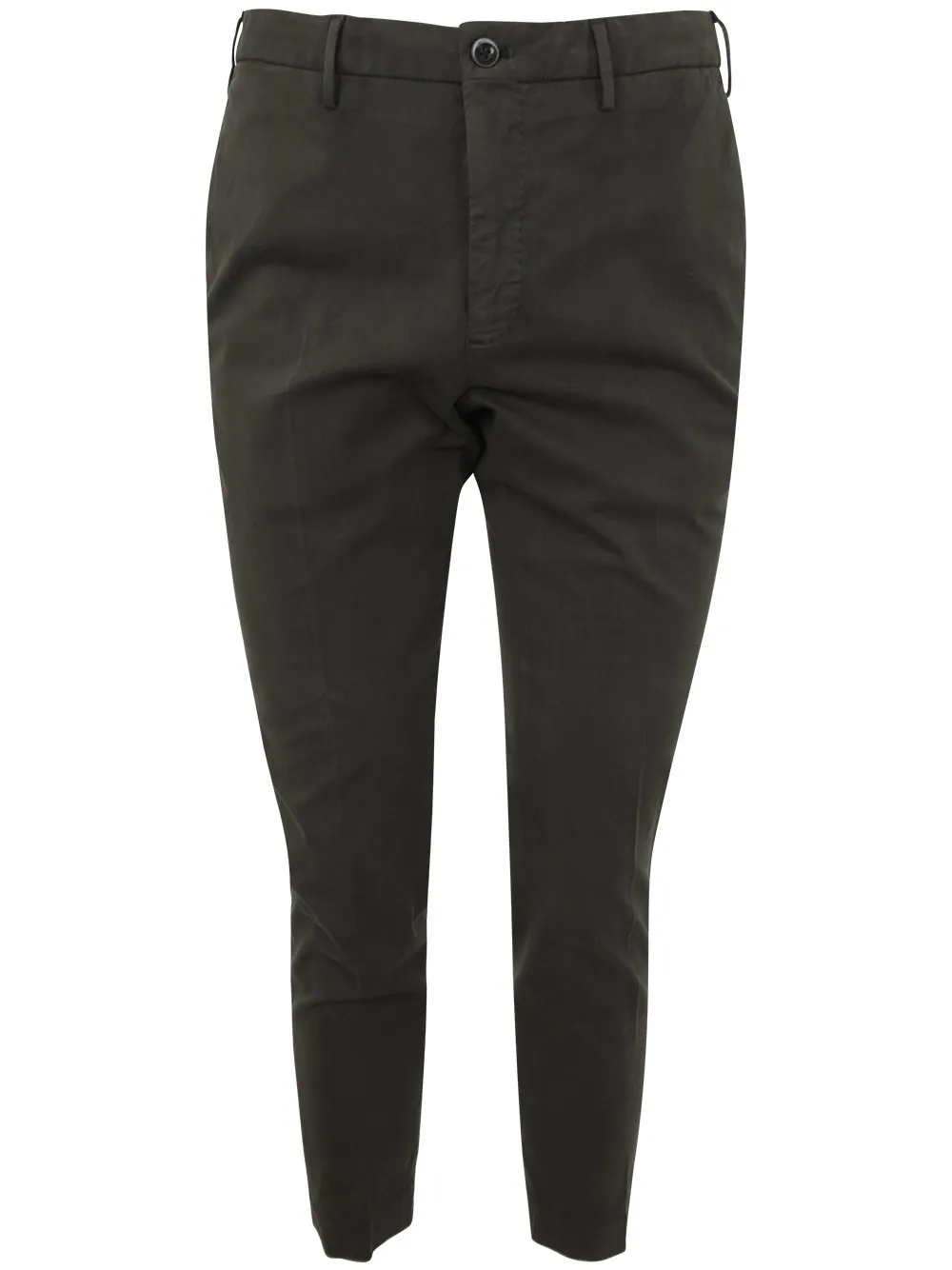 Incotex Low-Rise Straight-Leg Slim-Cut Trousers