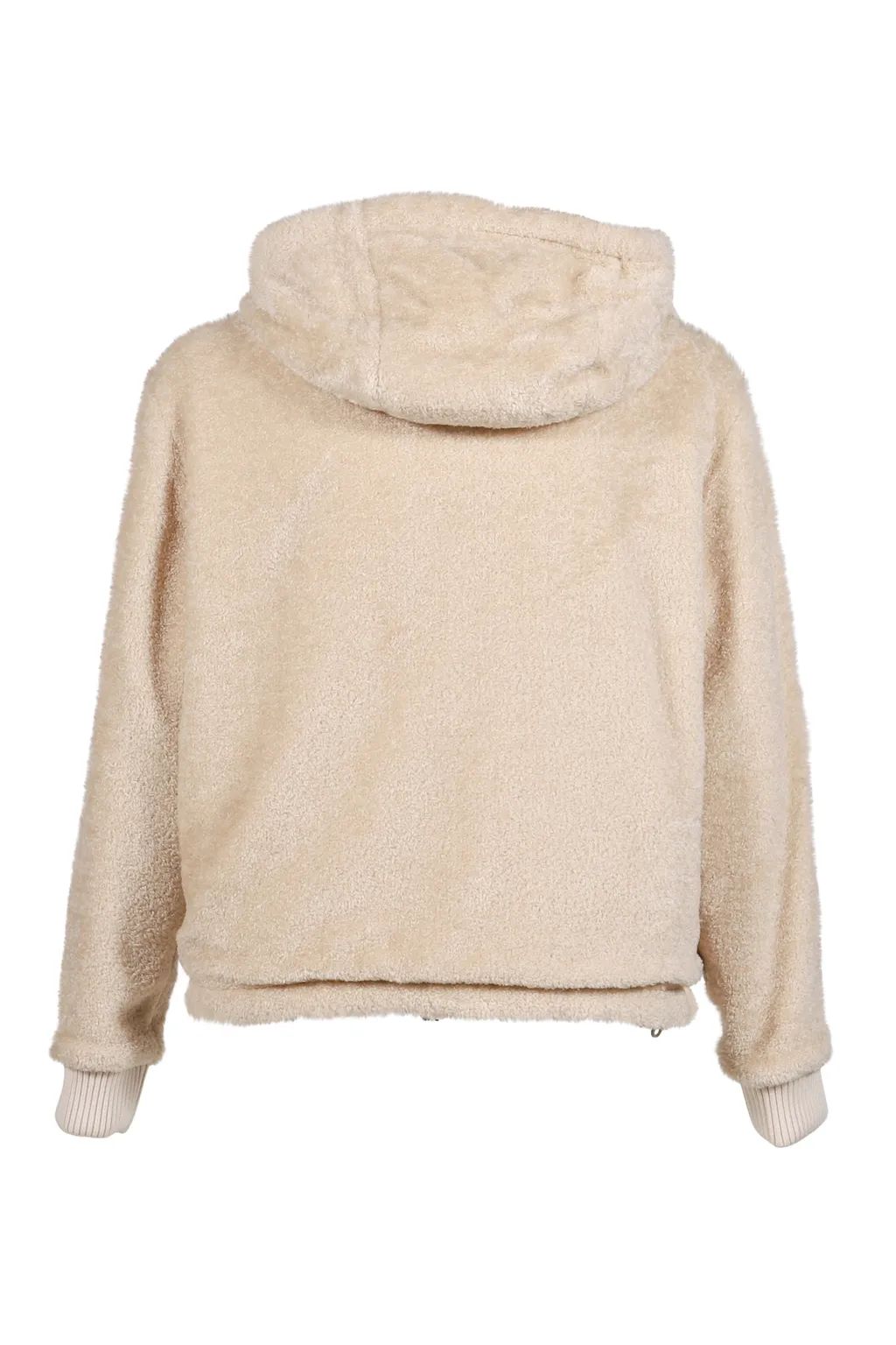 Zip Up Cardigan / White