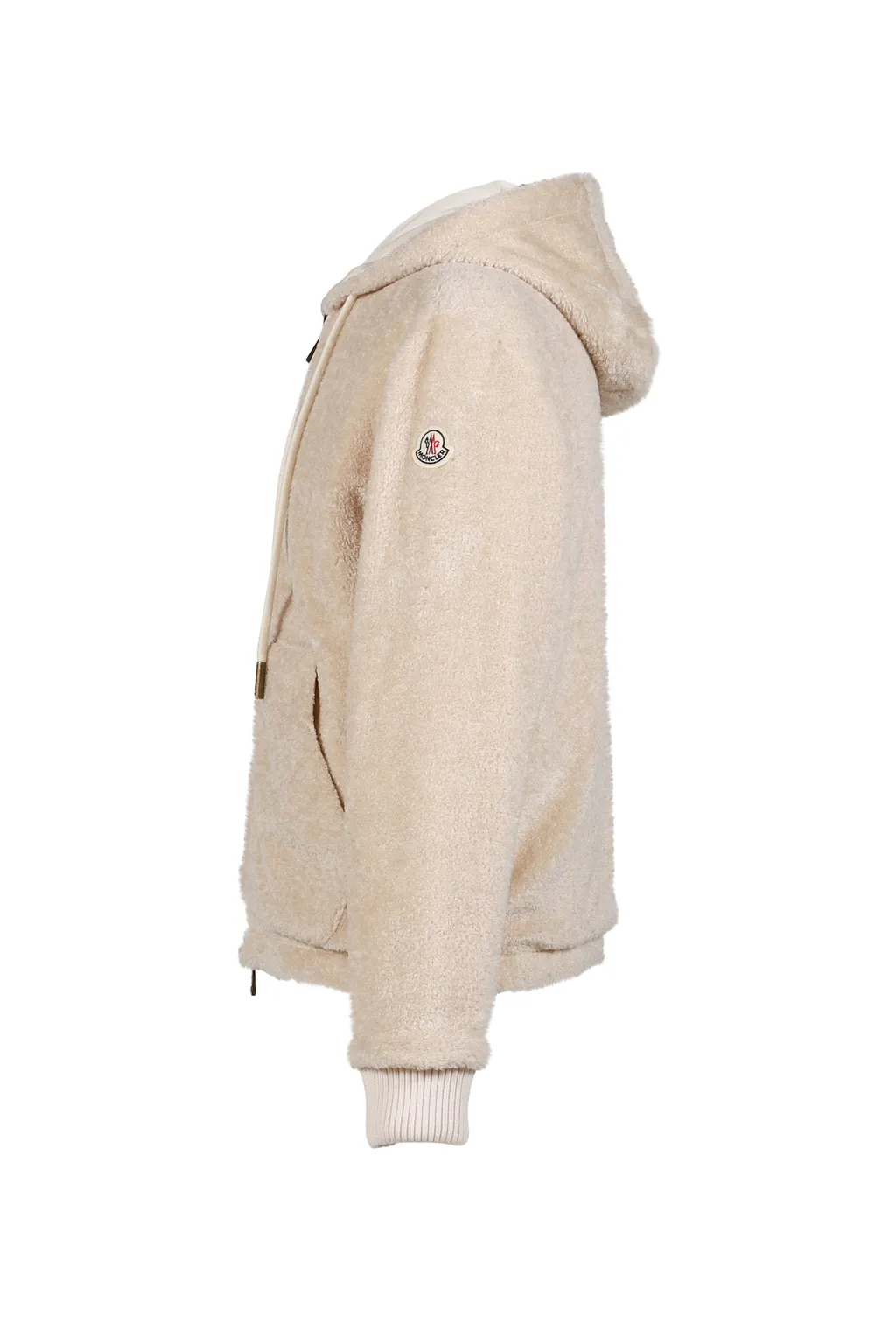 Zip Up Cardigan / White
