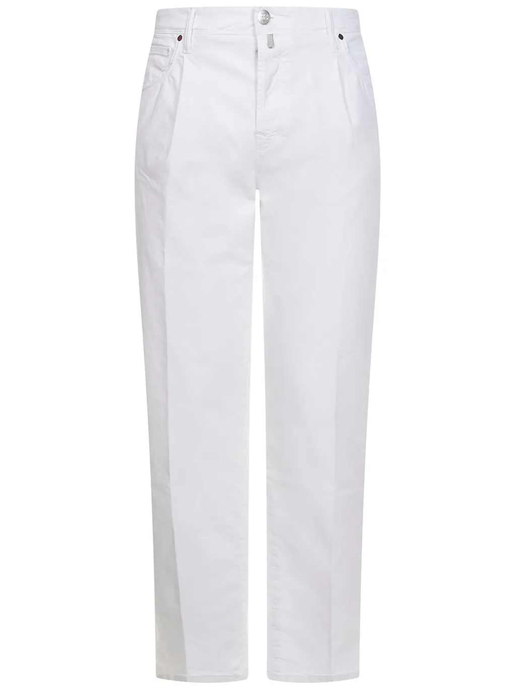 Incotex Pleated Straight-Leg Trousers