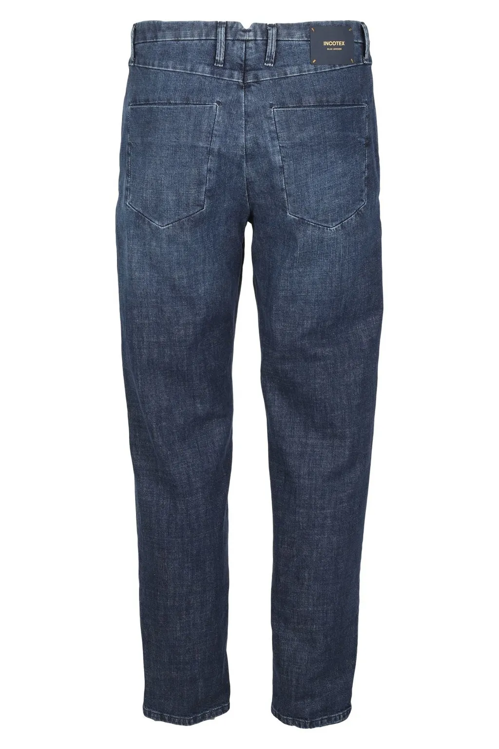 Incotex Blue Division Pleated Denim Jeans