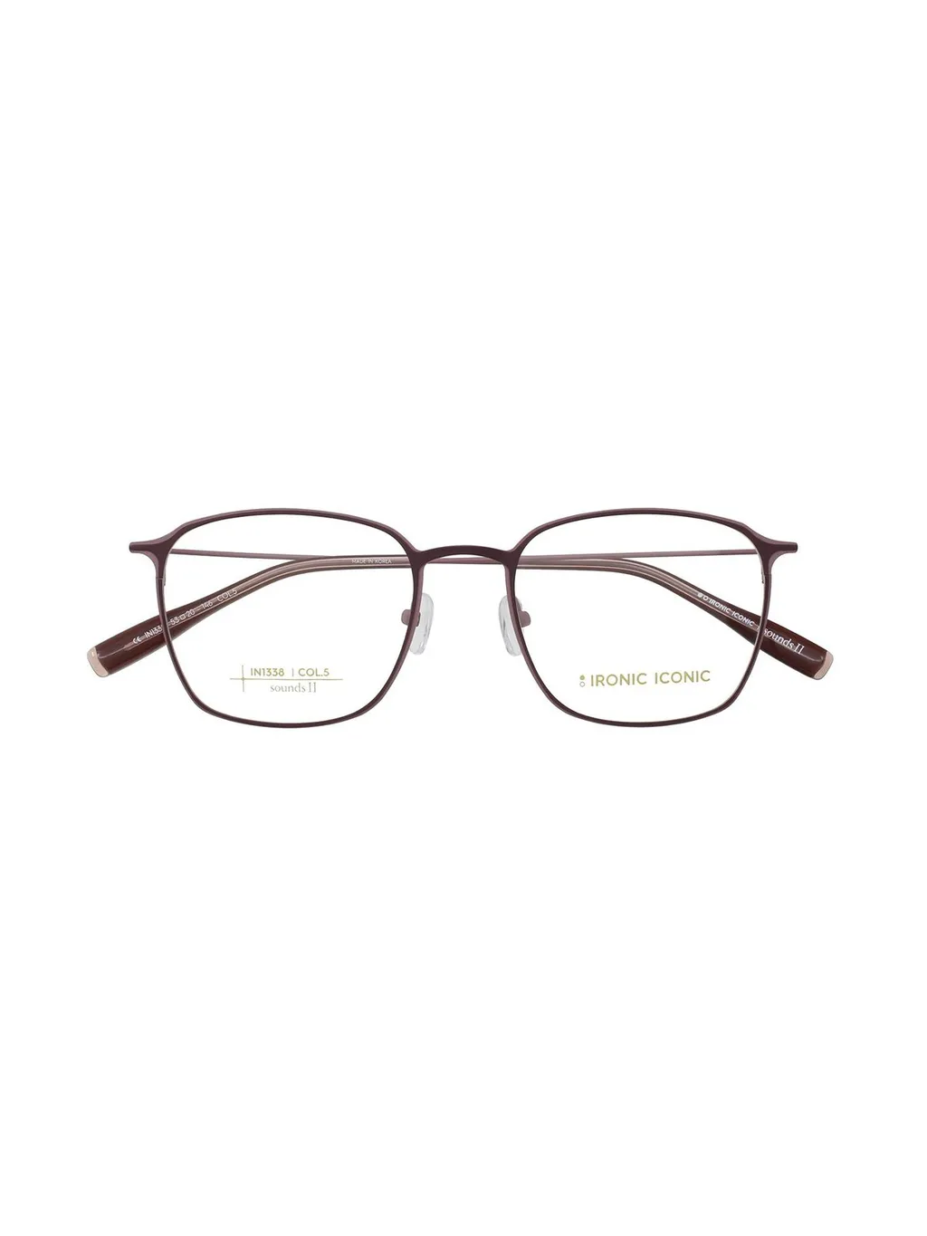 Ironic Iconic Square Frame Glasses