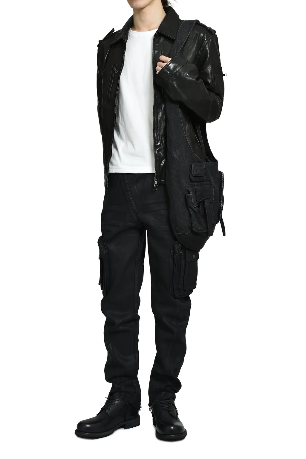 Major's Leather Blouson / Blk