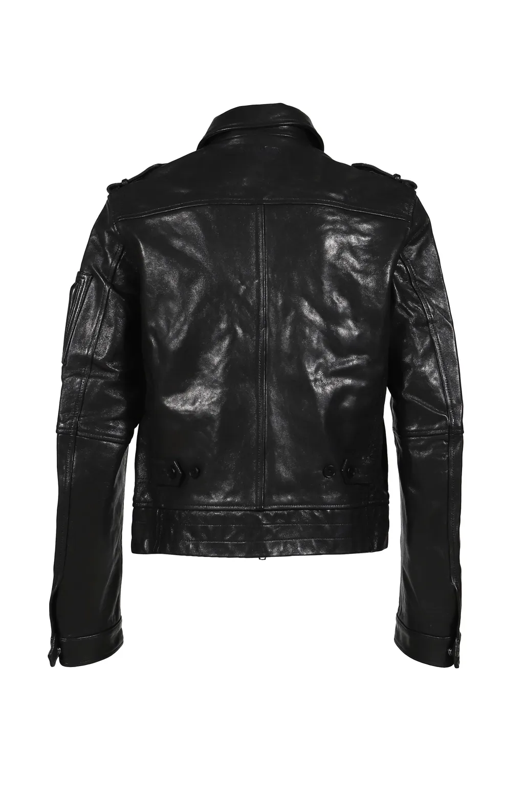 Major's Leather Blouson / Blk
