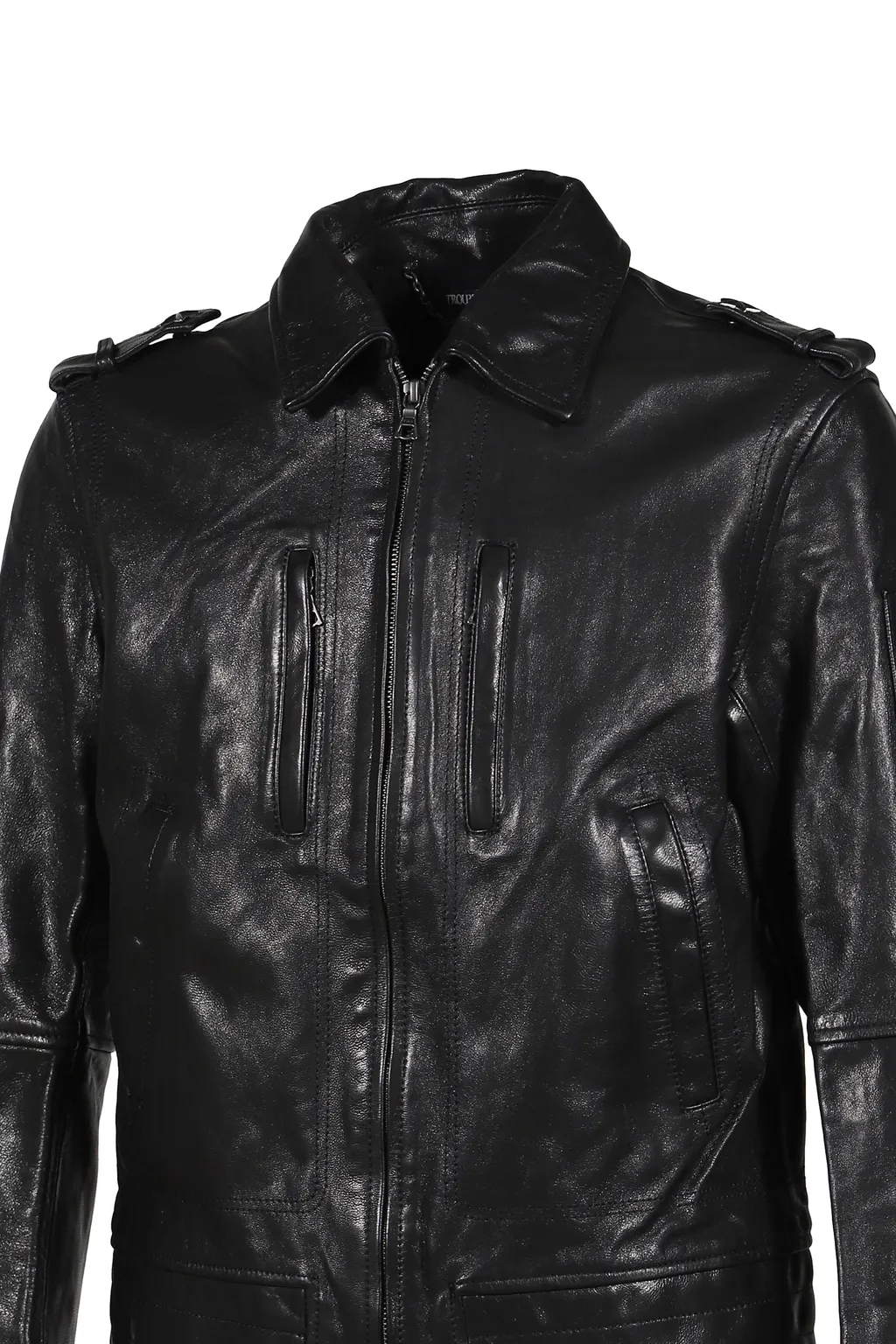 Major's Leather Blouson / Blk